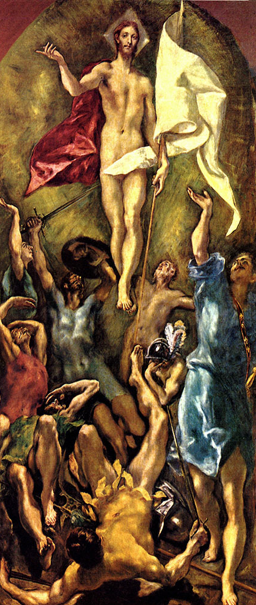 The Resurrection, El Greco, 1584
